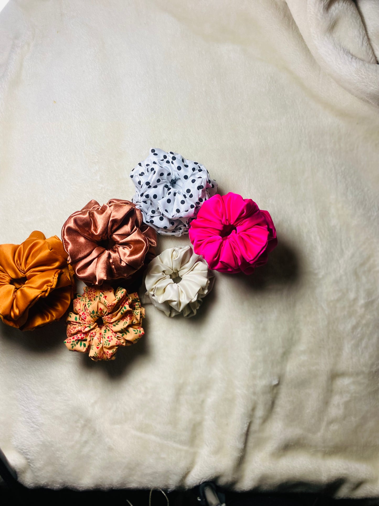 Scrunchies(Cotton and satin)