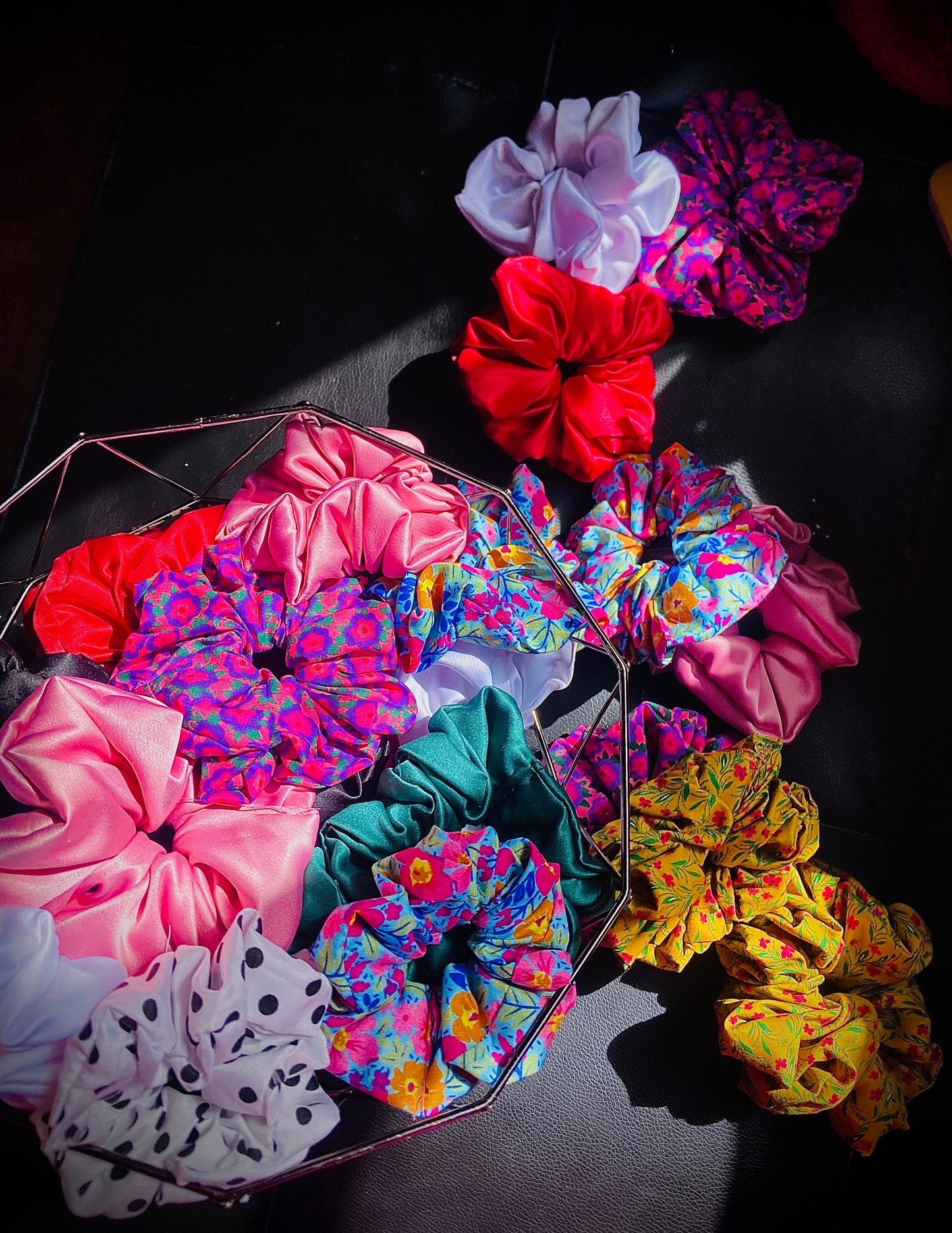Scrunchies(Cotton and satin)